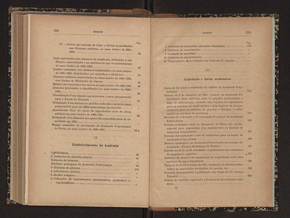 Annuario da Academia Polytechnica do Porto. A. 25 (1901-1902) / Ex. 2 126