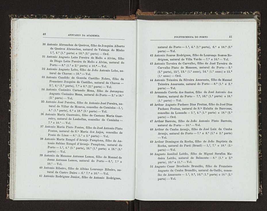 Annuario da Academia Polytechnica do Porto. A. 26 (1902-1903) / Ex. 2 27