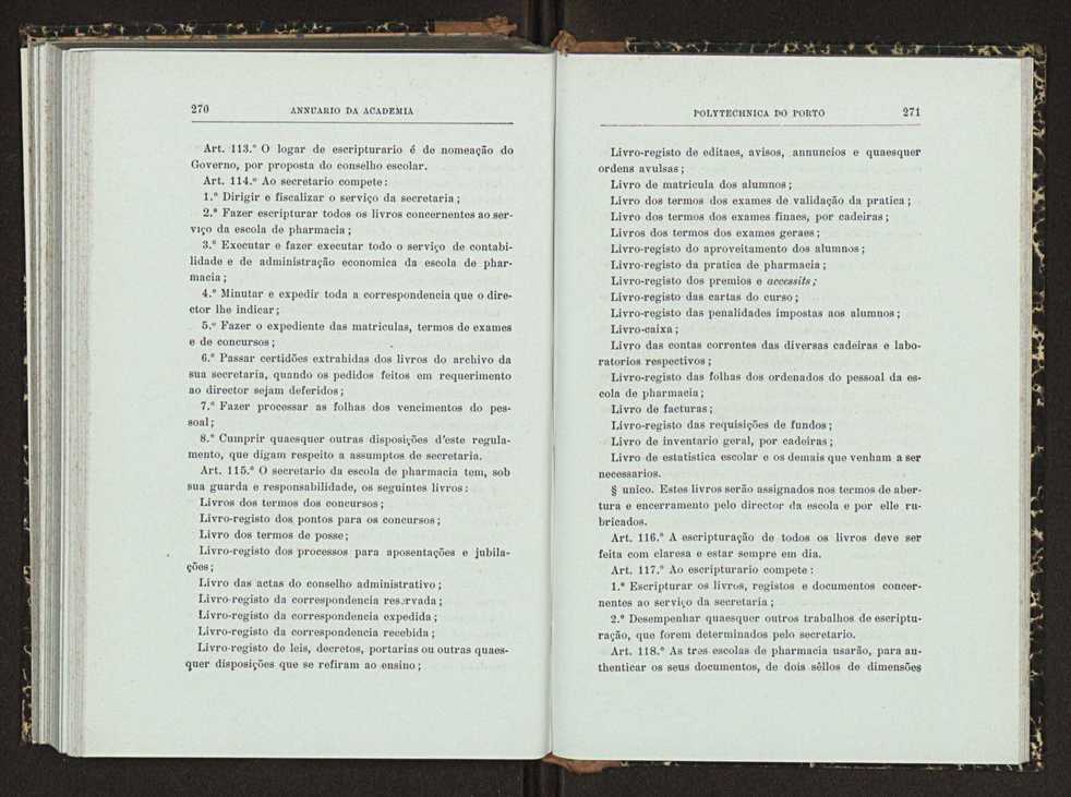Annuario da Academia Polytechnica do Porto. A. 26 (1902-1903) / Ex. 2 143