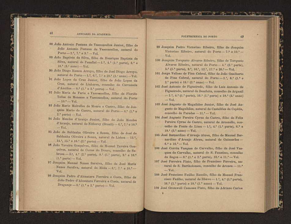 Annuario da Academia Polytechnica do Porto. A. 27 (1903-1904) / Ex. 2 31