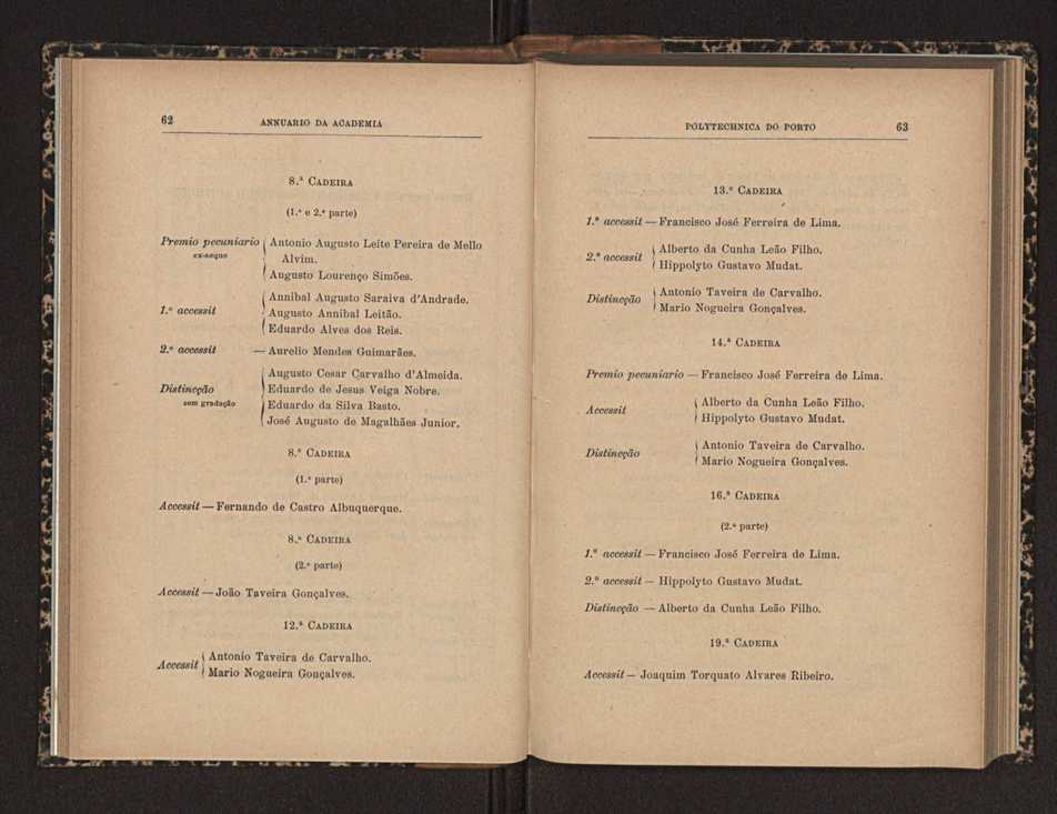Annuario da Academia Polytechnica do Porto. A. 27 (1903-1904) / Ex. 2 38