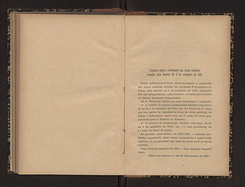 Annuario da Academia Polytechnica do Porto. A. 27 (1903-1904) / Ex. 2 140