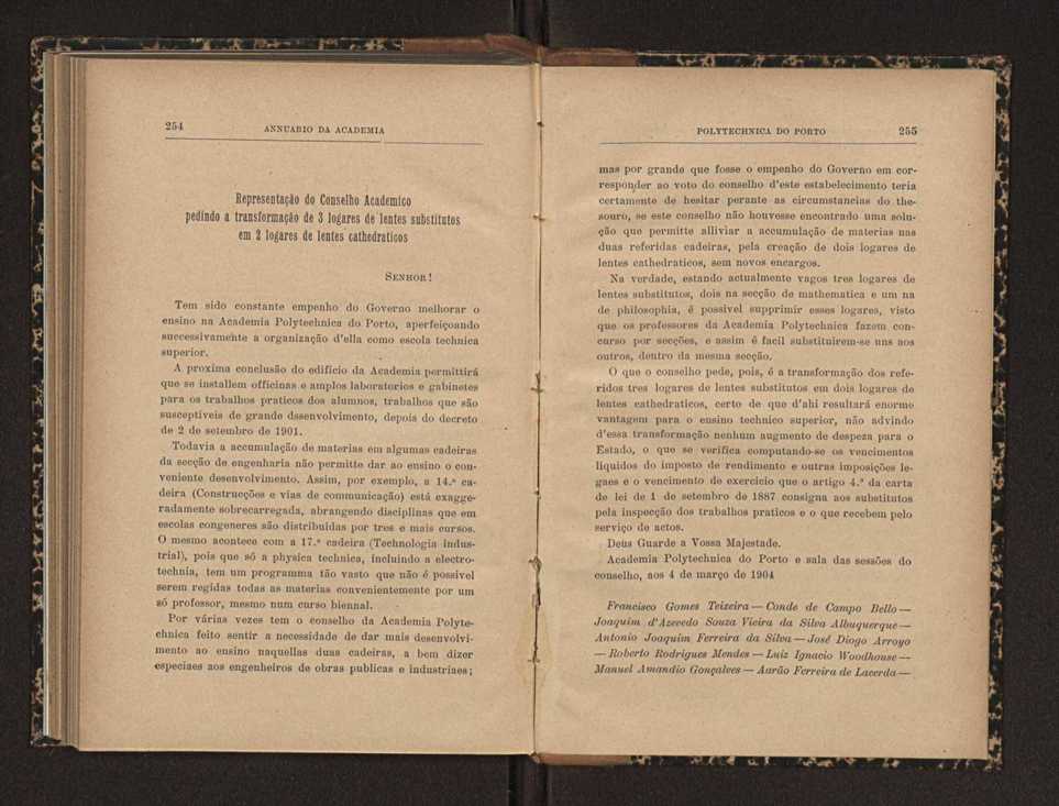 Annuario da Academia Polytechnica do Porto. A. 27 (1903-1904) / Ex. 2 141