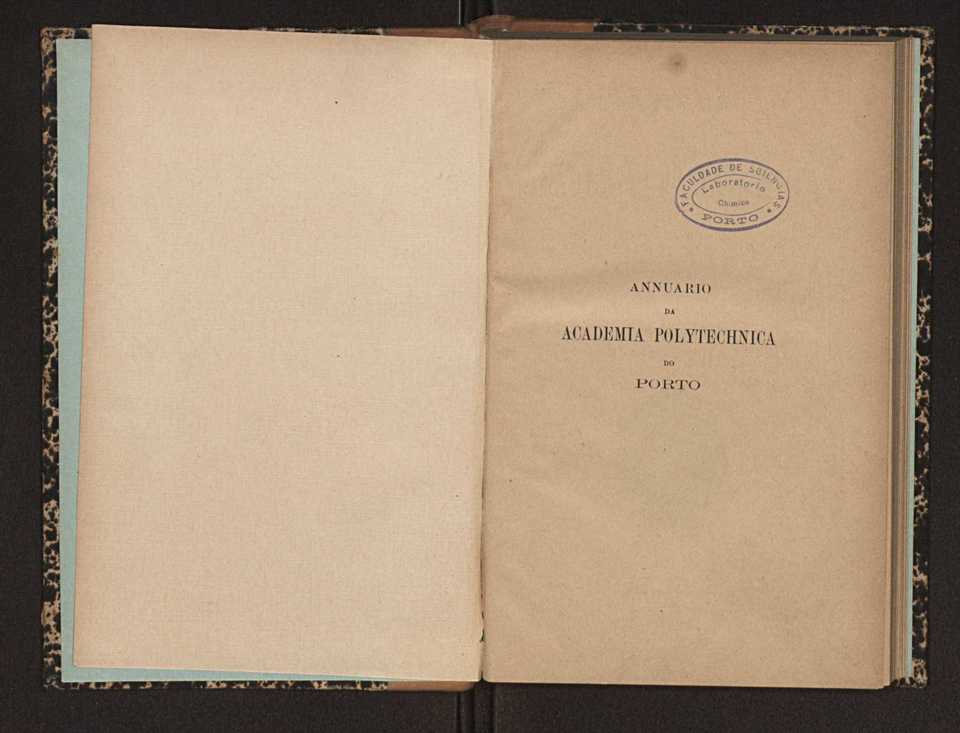 Annuario da Academia Polytechnica do Porto. A. 28 (1904-1905) / Ex. 2 2