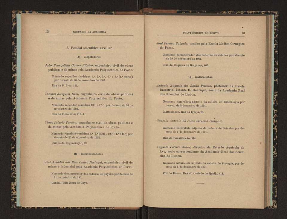 Annuario da Academia Polytechnica do Porto. A. 28 (1904-1905) / Ex. 2 10