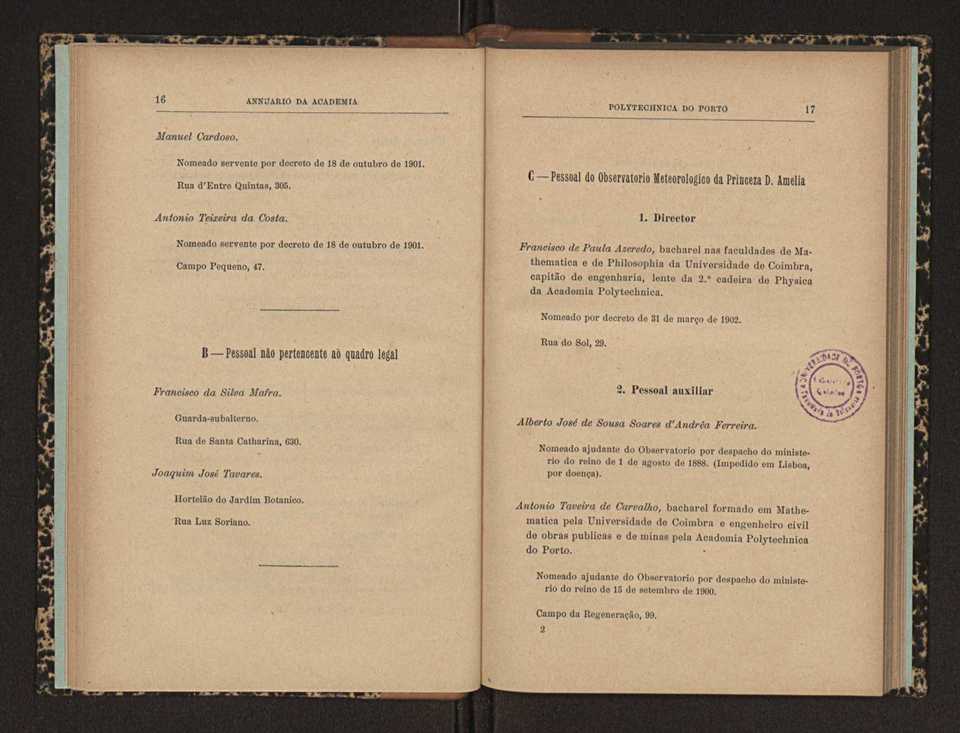 Annuario da Academia Polytechnica do Porto. A. 28 (1904-1905) / Ex. 2 12
