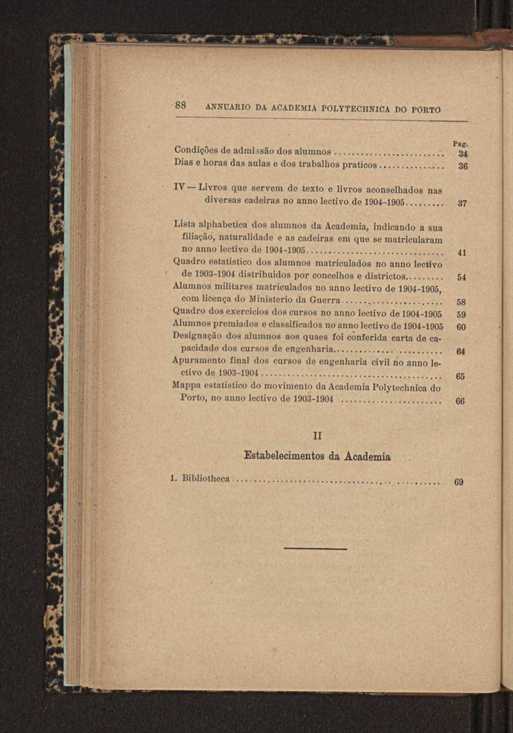 Annuario da Academia Polytechnica do Porto. A. 28 (1904-1905) / Ex. 2 49
