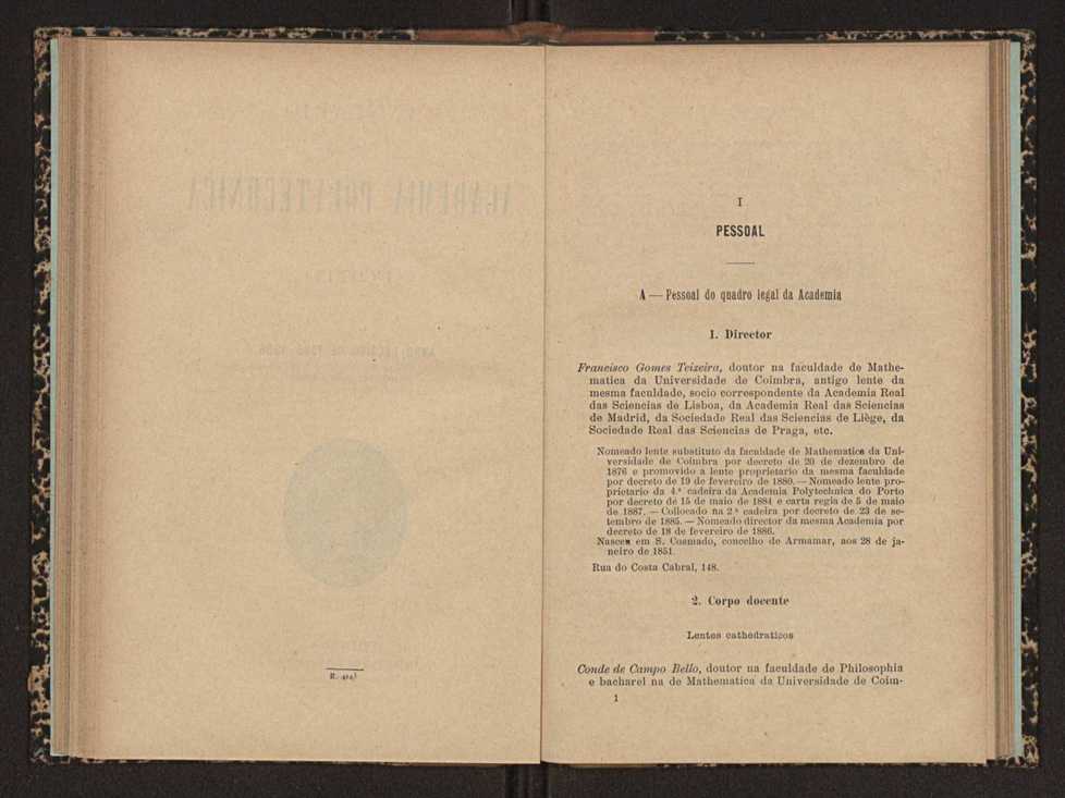 Annuario da Academia Polytechnica do Porto. A. 29 (1905-1906) / Ex. 2 3