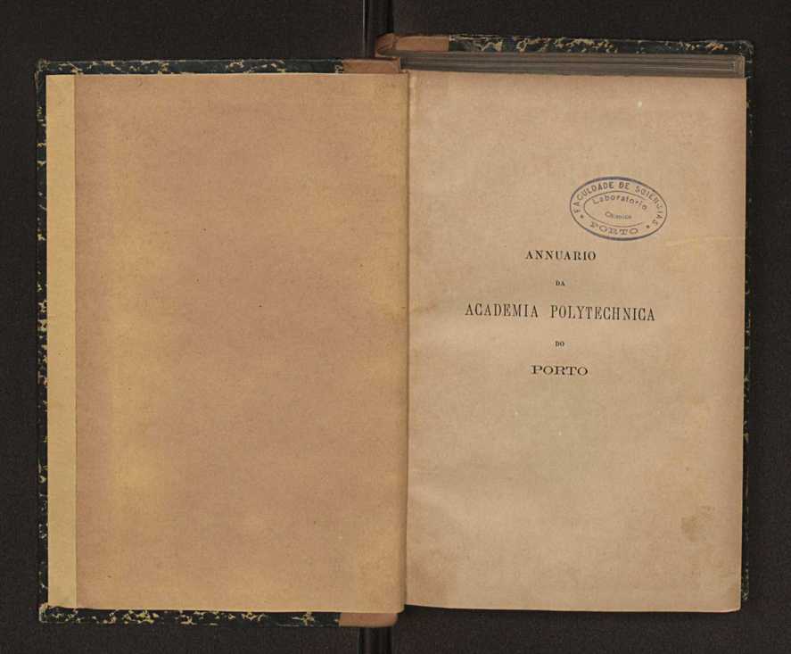 Annuario da Academia Polytechnica do Porto. A. 30 (1906-1907) / Ex. 2 2