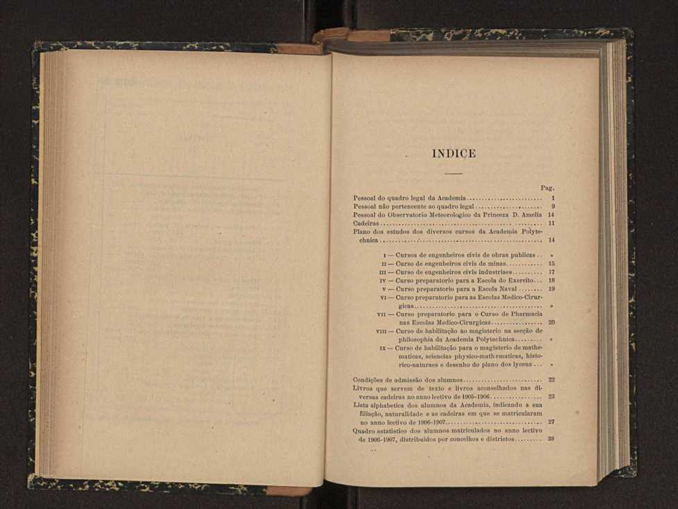 Annuario da Academia Polytechnica do Porto. A. 30 (1906-1907) / Ex. 2 30