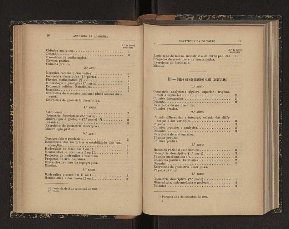 Annuario da Academia Polytechnica do Porto. A. 31 (1907-1908) / Ex. 2 11
