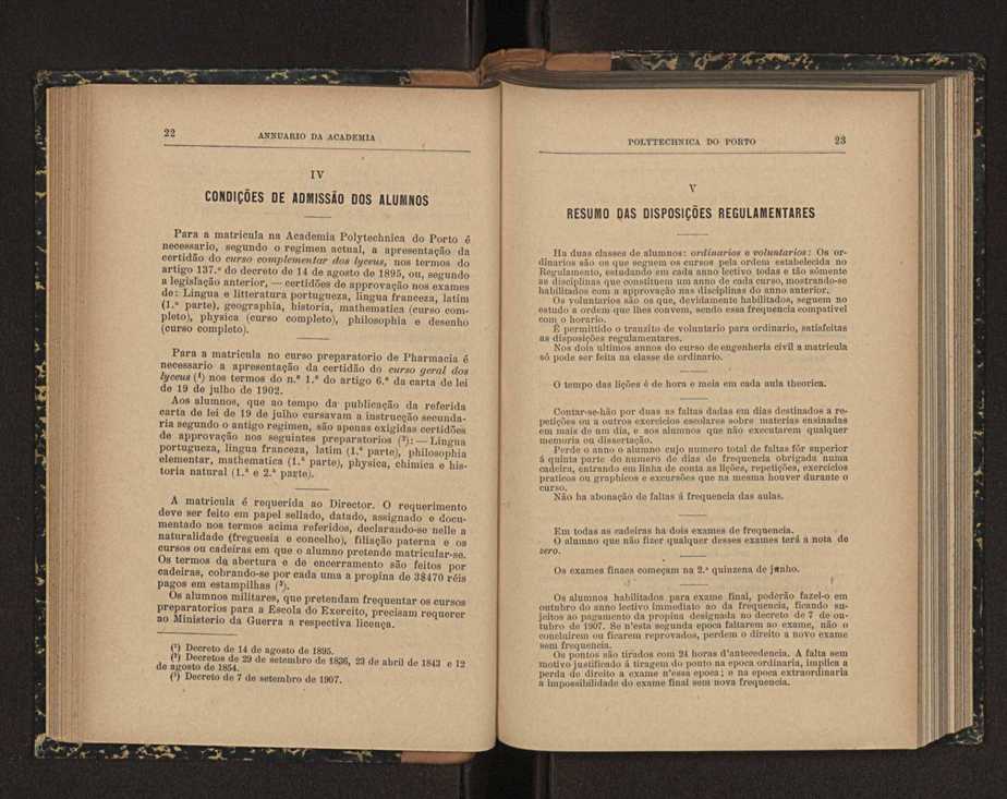 Annuario da Academia Polytechnica do Porto. A. 31 (1907-1908) / Ex. 2 14