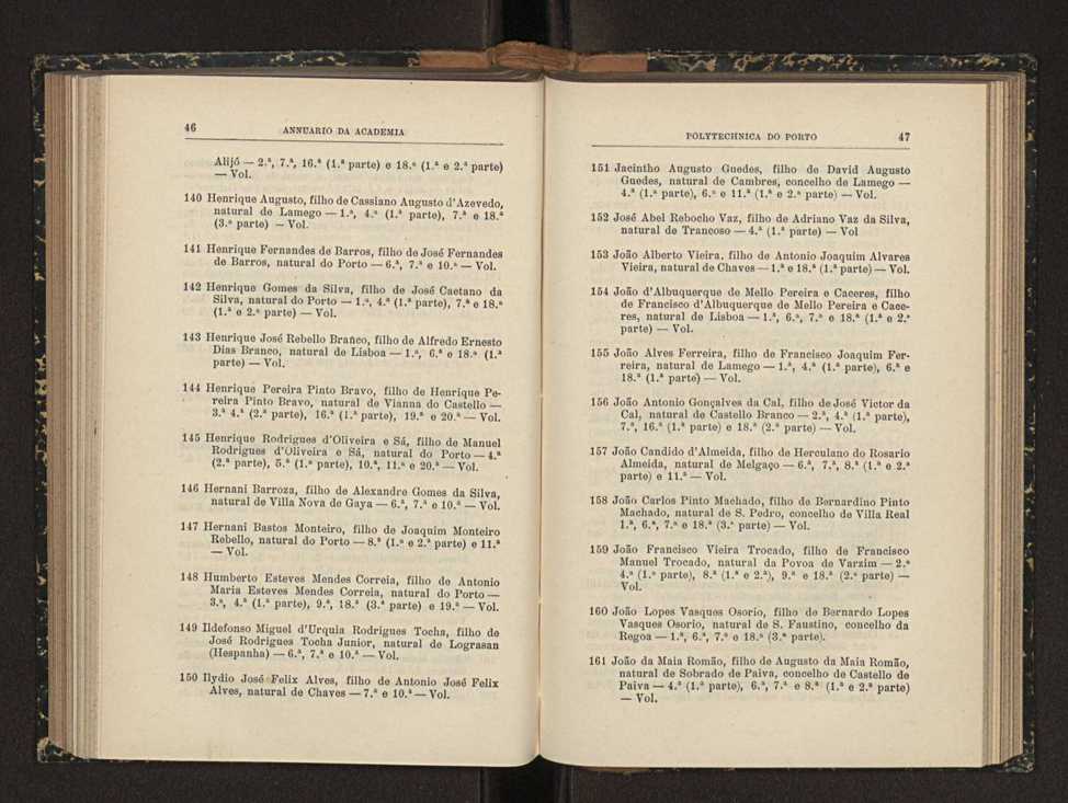 Annuario da Academia Polytechnica do Porto. A. 33 (1909-1910) / Ex. 2 24