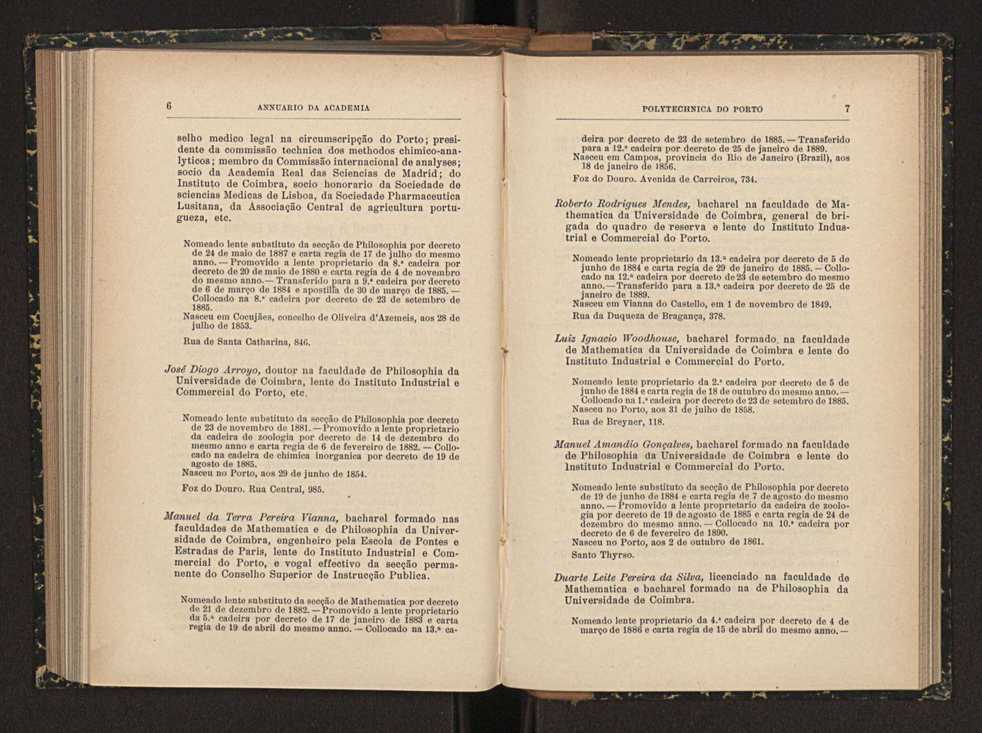 Annuario da Academia Polytechnica do Porto. A. 34 (1910-1911) / Ex. 2 4