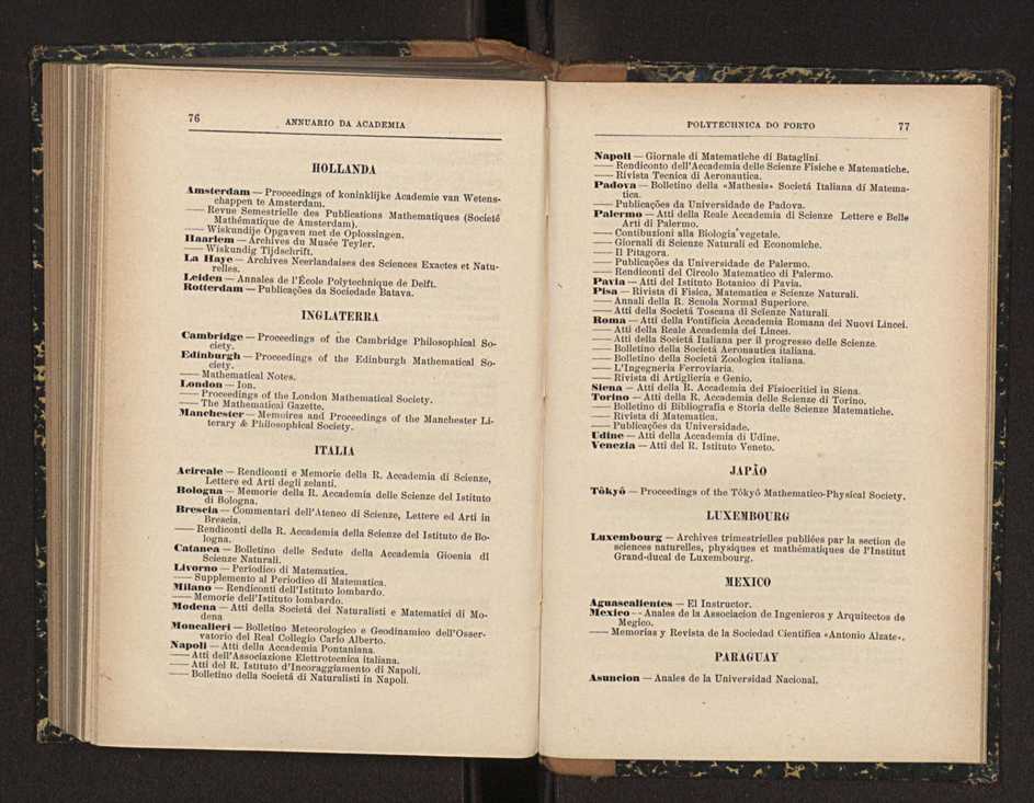 Annuario da Academia Polytechnica do Porto. A. 34 (1910-1911) / Ex. 2 40