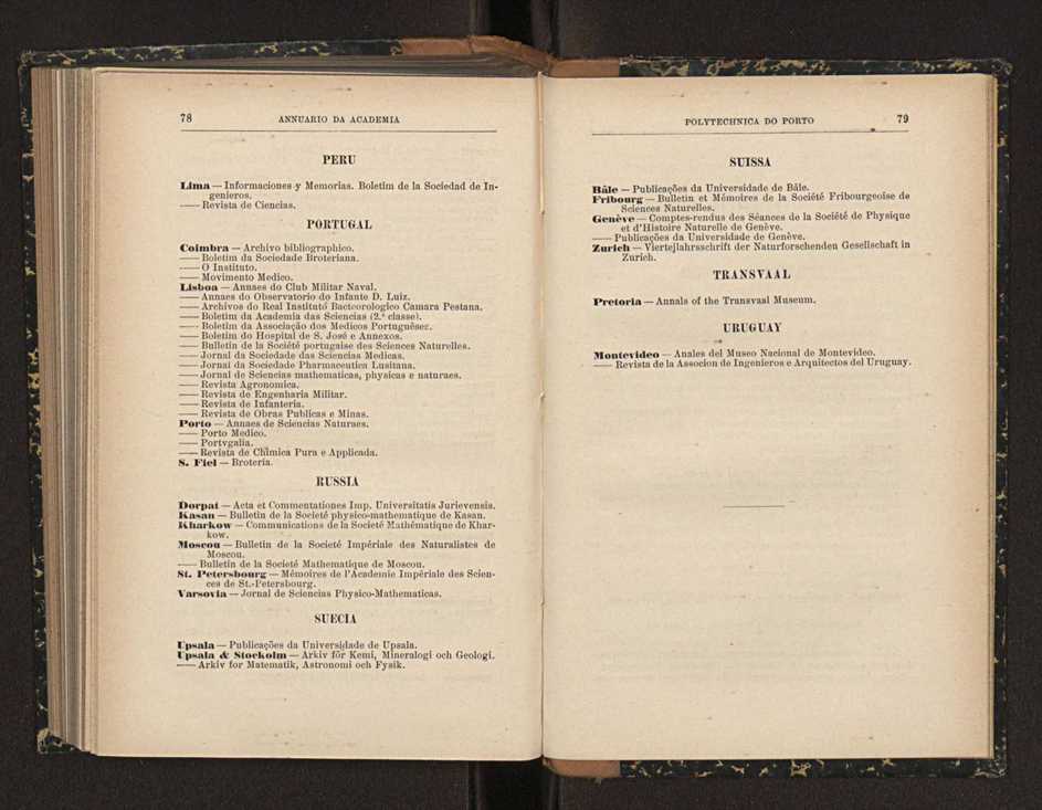 Annuario da Academia Polytechnica do Porto. A. 34 (1910-1911) / Ex. 2 41