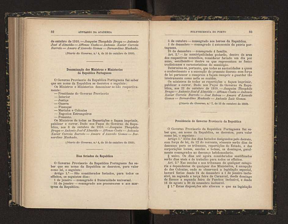 Annuario da Academia Polytechnica do Porto. A. 34 (1910-1911) / Ex. 2 43