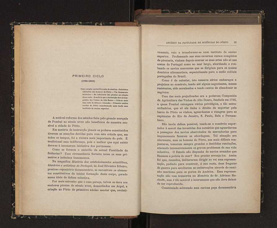 Anurio da Faculdade de Scincias da Universidade do Porto : (antiga Academia Politcnica). 1911/1912 - 1913/1914 / Ex. 2 7