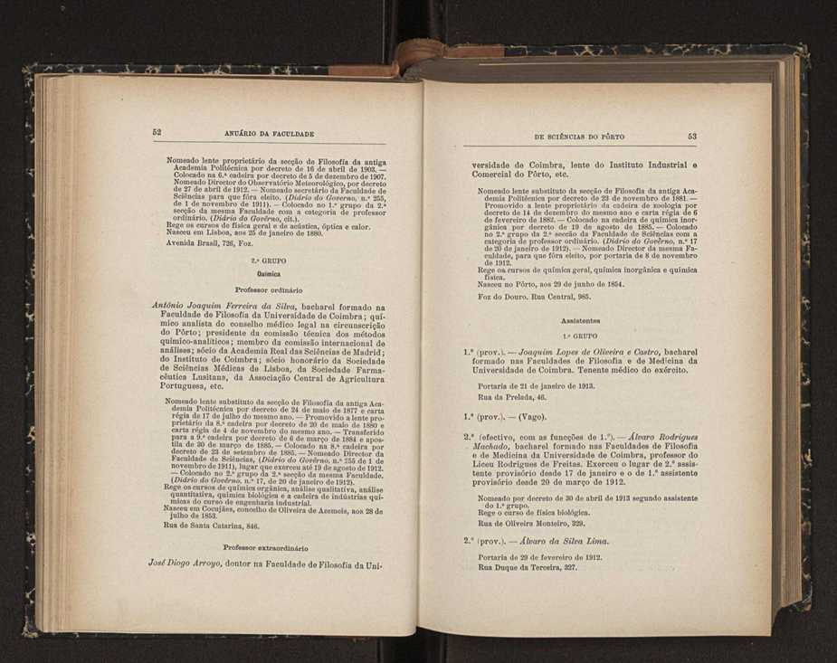Anurio da Faculdade de Scincias da Universidade do Porto : (antiga Academia Politcnica). 1911/1912 - 1913/1914 / Ex. 2 59