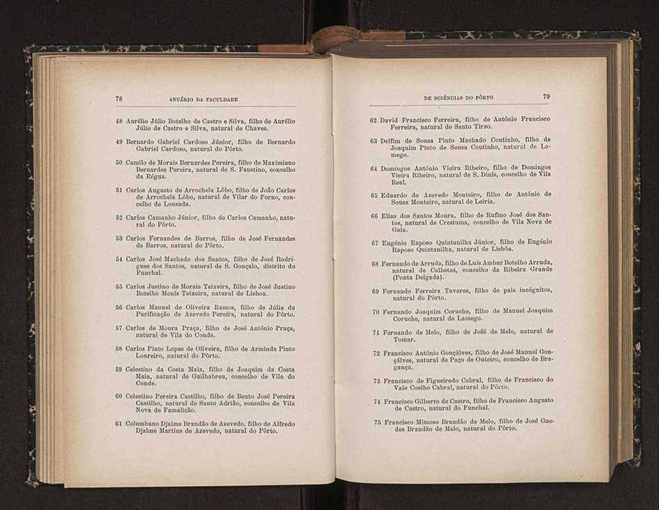 Anurio da Faculdade de Scincias da Universidade do Porto : (antiga Academia Politcnica). 1911/1912 - 1913/1914 / Ex. 2 72