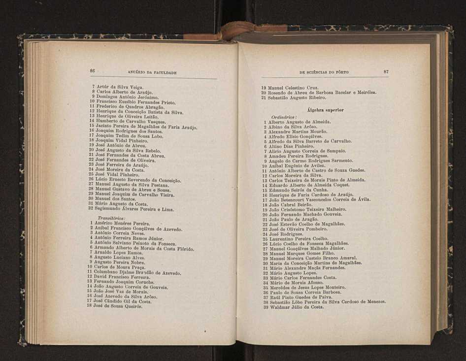 Anurio da Faculdade de Scincias da Universidade do Porto : (antiga Academia Politcnica). 1911/1912 - 1913/1914 / Ex. 2 76