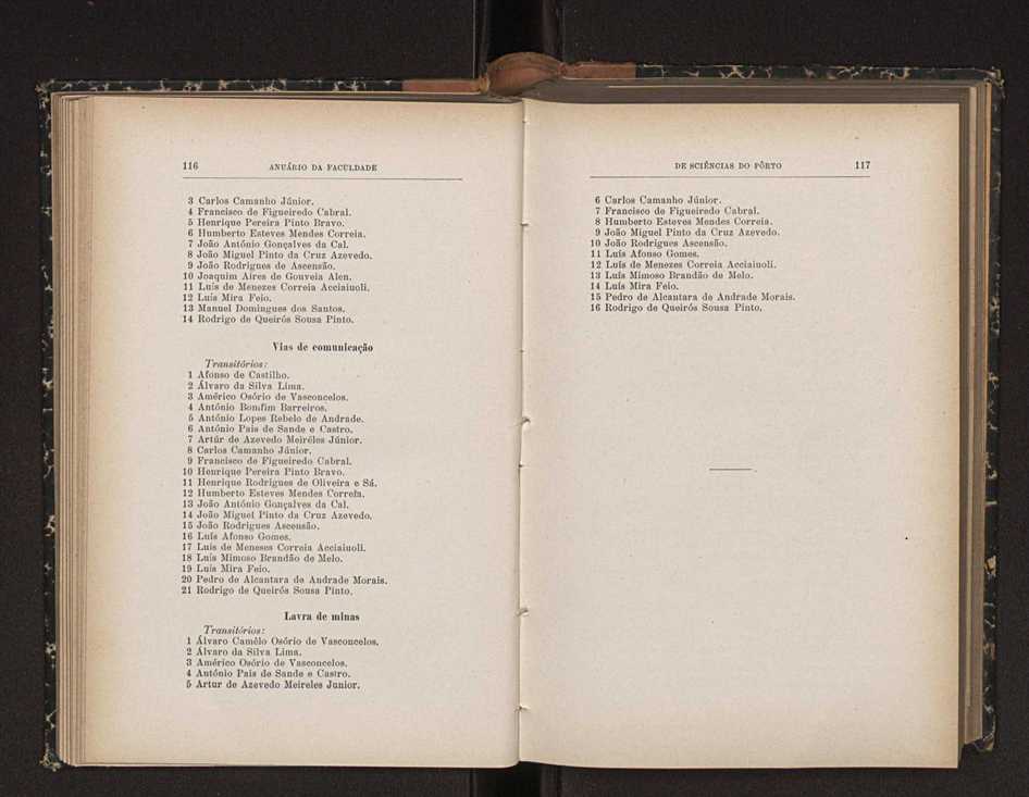 Anurio da Faculdade de Scincias da Universidade do Porto : (antiga Academia Politcnica). 1911/1912 - 1913/1914 / Ex. 2 91
