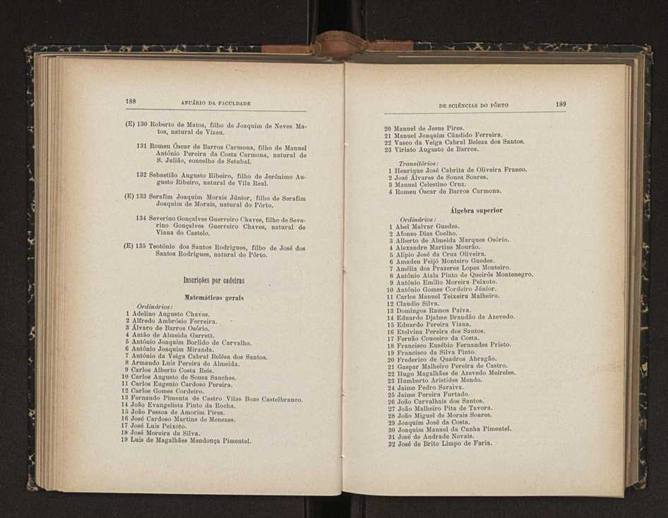 Anurio da Faculdade de Scincias da Universidade do Porto : (antiga Academia Politcnica). 1911/1912 - 1913/1914 / Ex. 2 128