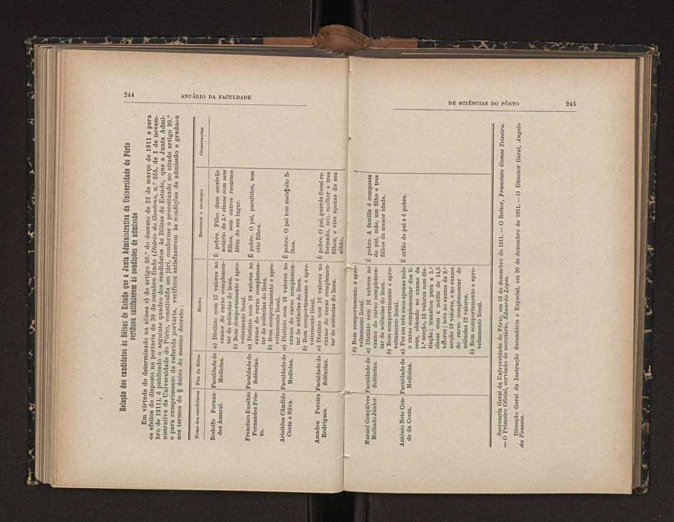 Anurio da Faculdade de Scincias da Universidade do Porto : (antiga Academia Politcnica). 1911/1912 - 1913/1914 / Ex. 2 156