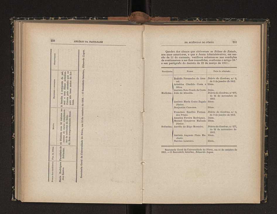 Anurio da Faculdade de Scincias da Universidade do Porto : (antiga Academia Politcnica). 1911/1912 - 1913/1914 / Ex. 2 159