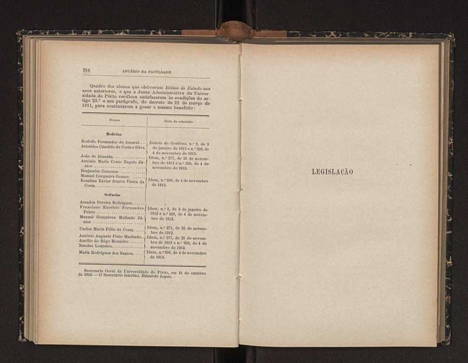 Anurio da Faculdade de Scincias da Universidade do Porto : (antiga Academia Politcnica). 1911/1912 - 1913/1914 / Ex. 2 161