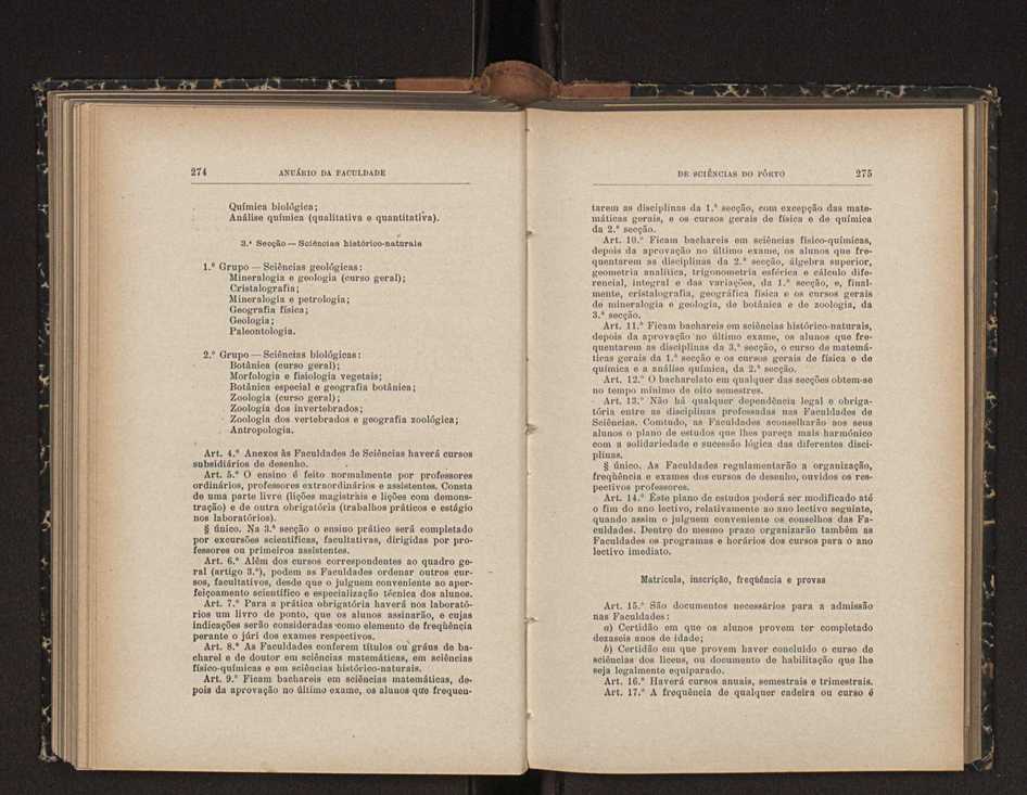 Anurio da Faculdade de Scincias da Universidade do Porto : (antiga Academia Politcnica). 1911/1912 - 1913/1914 / Ex. 2 171