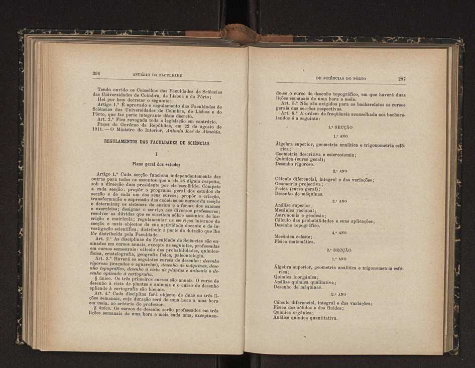 Anurio da Faculdade de Scincias da Universidade do Porto : (antiga Academia Politcnica). 1911/1912 - 1913/1914 / Ex. 2 182