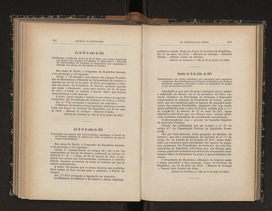 Anurio da Faculdade de Scincias da Universidade do Porto : (antiga Academia Politcnica). 1911/1912 - 1913/1914 / Ex. 2 193