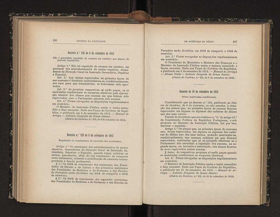 Anurio da Faculdade de Scincias da Universidade do Porto : (antiga Academia Politcnica). 1911/1912 - 1913/1914 / Ex. 2 197