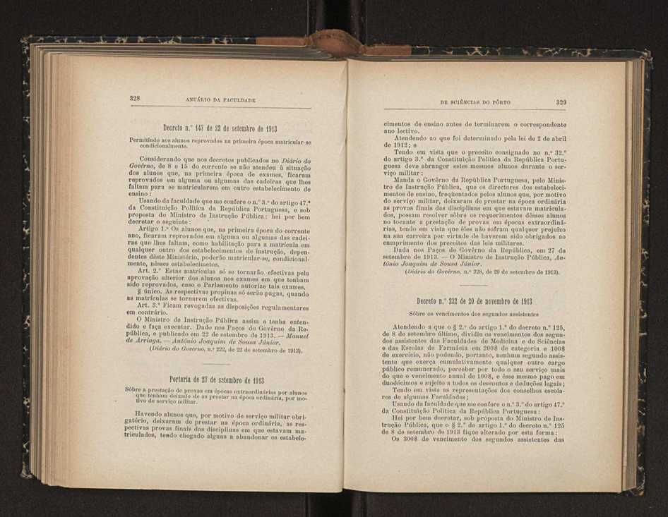 Anurio da Faculdade de Scincias da Universidade do Porto : (antiga Academia Politcnica). 1911/1912 - 1913/1914 / Ex. 2 198