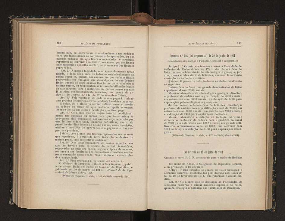 Anurio da Faculdade de Scincias da Universidade do Porto : (antiga Academia Politcnica). 1911/1912 - 1913/1914 / Ex. 2 200