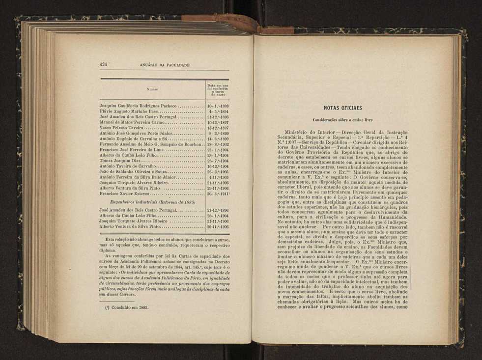 Anurio da Faculdade de Scincias da Universidade do Porto : (antiga Academia Politcnica). 1911/1912 - 1913/1914 / Ex. 2 246