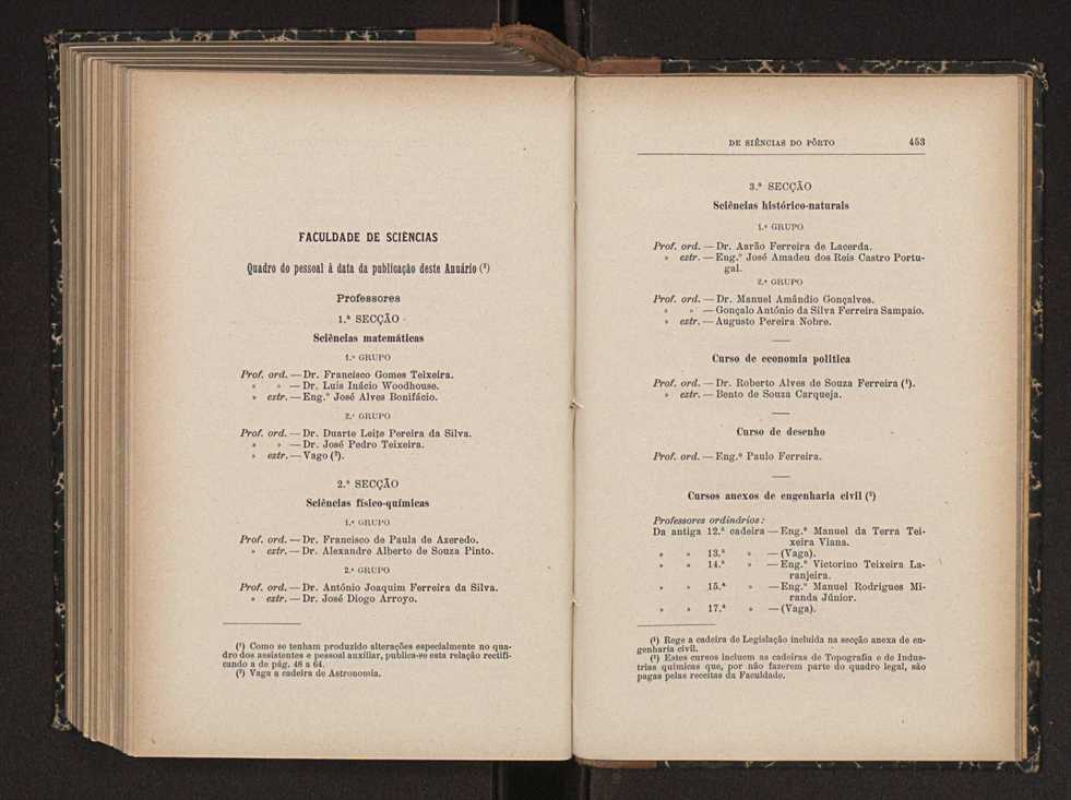 Anurio da Faculdade de Scincias da Universidade do Porto : (antiga Academia Politcnica). 1911/1912 - 1913/1914 / Ex. 2 259