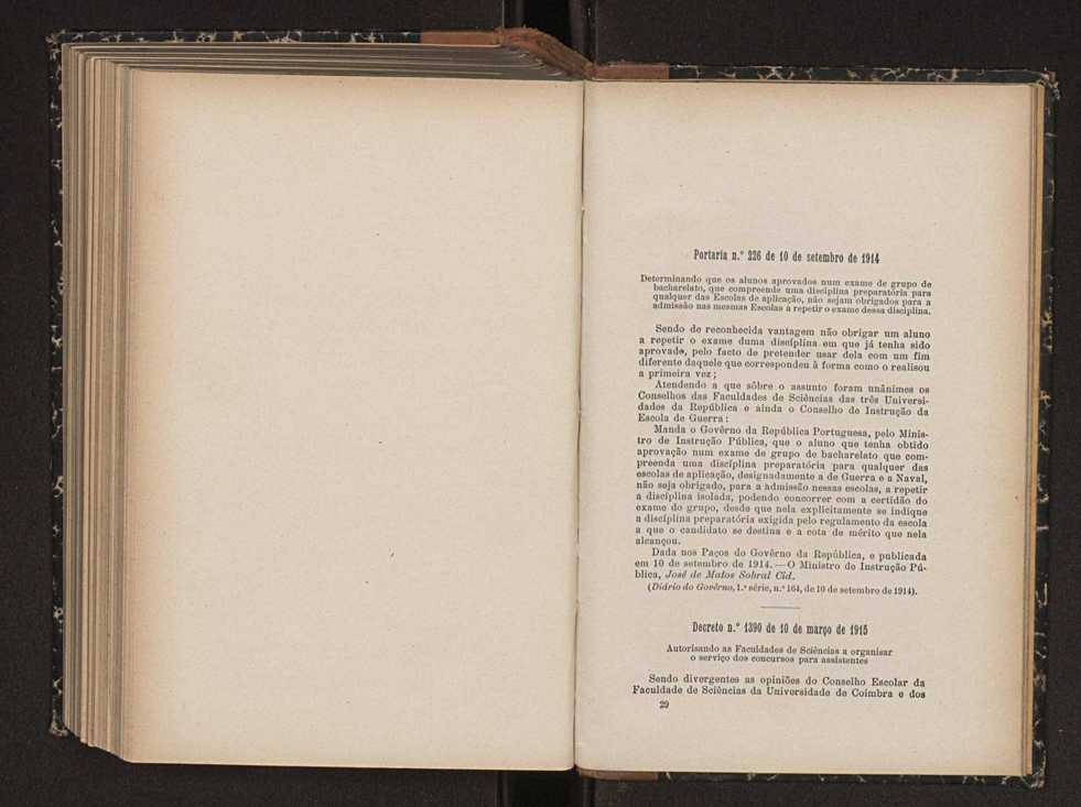 Anurio da Faculdade de Scincias da Universidade do Porto : (antiga Academia Politcnica). 1911/1912 - 1913/1914 / Ex. 2 262