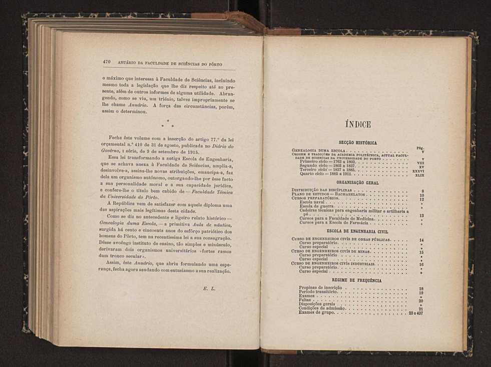 Anurio da Faculdade de Scincias da Universidade do Porto : (antiga Academia Politcnica). 1911/1912 - 1913/1914 / Ex. 2 268