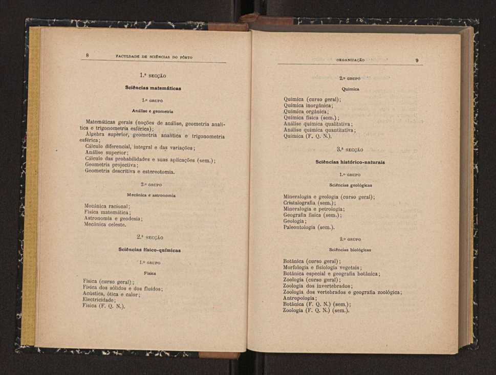 Anurio da Faculdade de Scincias da Universidade do Porto : (antiga Academia Politcnica). 1914/1915 - 1917/1918 / Ex. 2 5