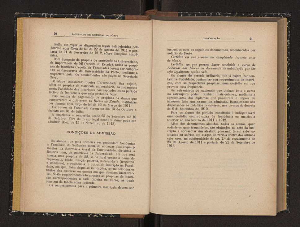 Anurio da Faculdade de Scincias da Universidade do Porto : (antiga Academia Politcnica). 1914/1915 - 1917/1918 / Ex. 2 11