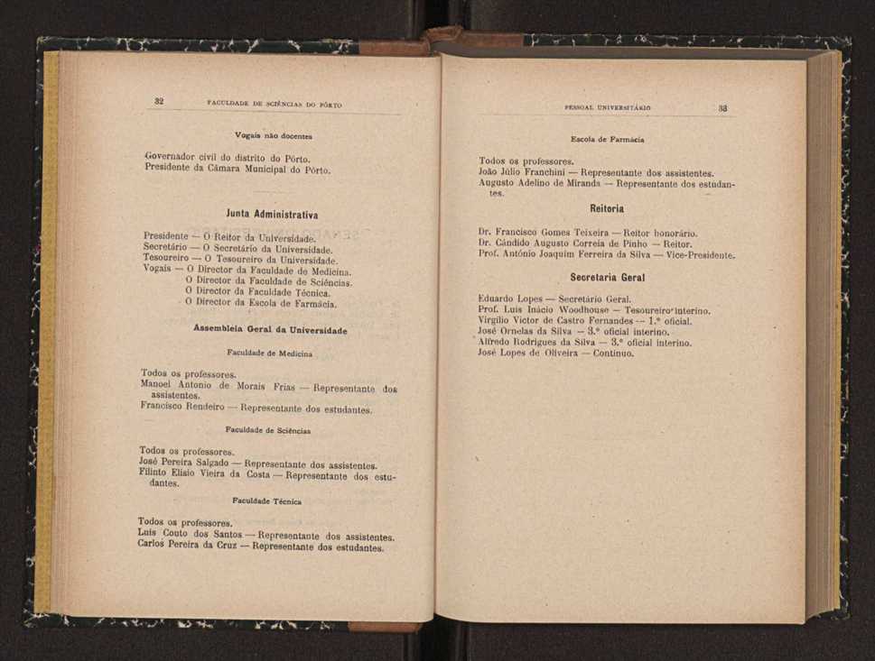 Anurio da Faculdade de Scincias da Universidade do Porto : (antiga Academia Politcnica). 1914/1915 - 1917/1918 / Ex. 2 17