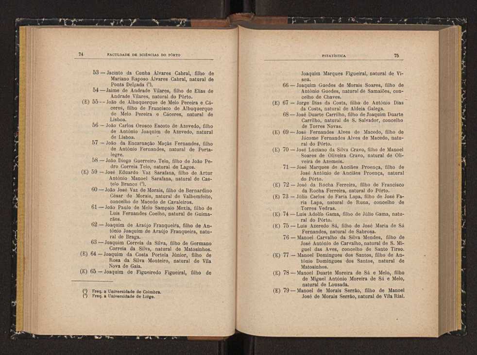 Anurio da Faculdade de Scincias da Universidade do Porto : (antiga Academia Politcnica). 1914/1915 - 1917/1918 / Ex. 2 38
