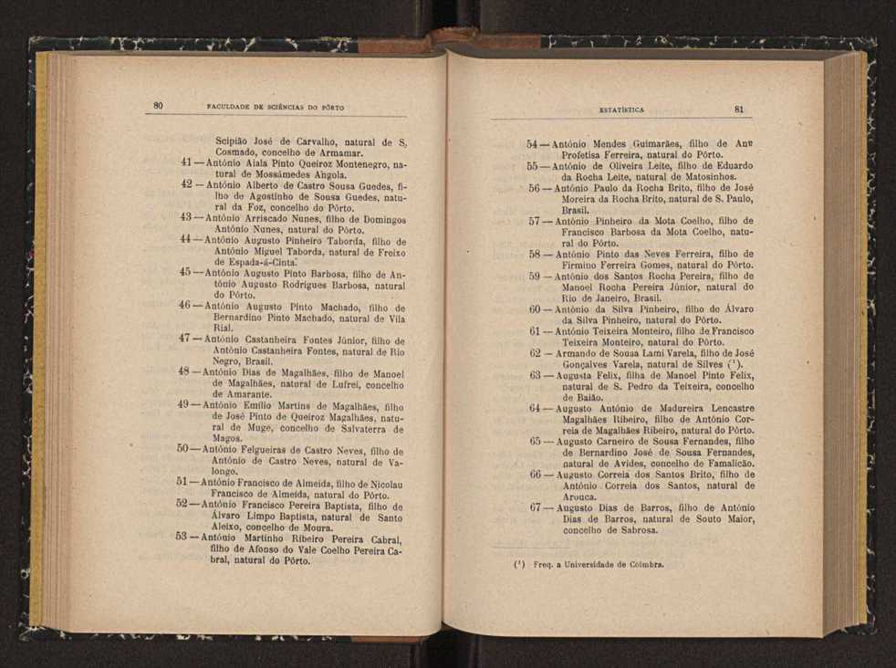 Anurio da Faculdade de Scincias da Universidade do Porto : (antiga Academia Politcnica). 1914/1915 - 1917/1918 / Ex. 2 41