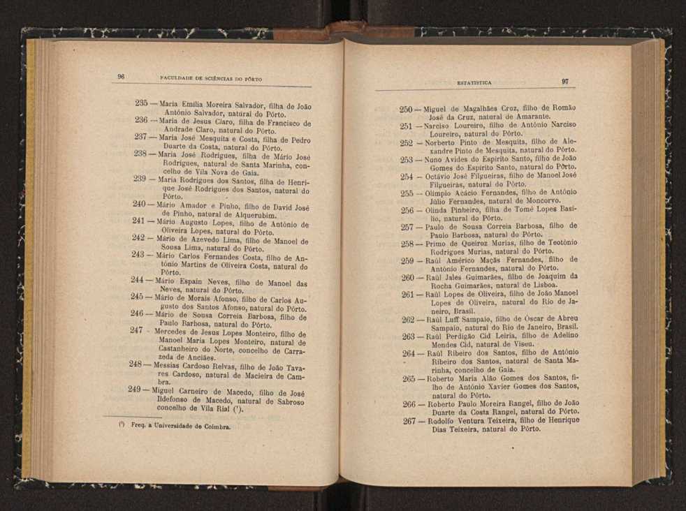 Anurio da Faculdade de Scincias da Universidade do Porto : (antiga Academia Politcnica). 1914/1915 - 1917/1918 / Ex. 2 48
