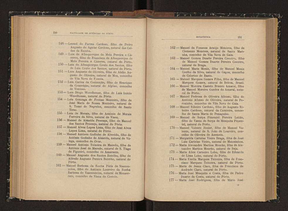 Anurio da Faculdade de Scincias da Universidade do Porto : (antiga Academia Politcnica). 1914/1915 - 1917/1918 / Ex. 2 75