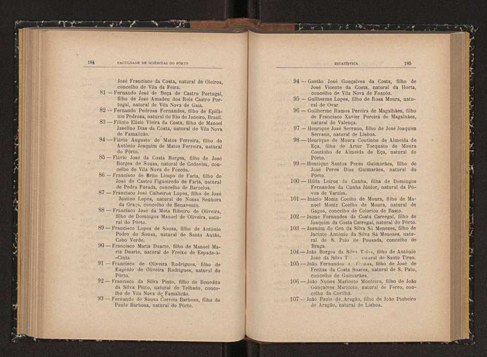 Anurio da Faculdade de Scincias da Universidade do Porto : (antiga Academia Politcnica). 1914/1915 - 1917/1918 / Ex. 2 92