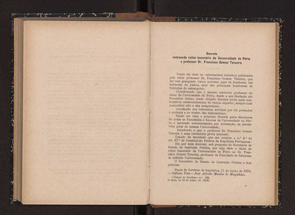Anurio da Faculdade de Scincias da Universidade do Porto : (antiga Academia Politcnica). 1914/1915 - 1917/1918 / Ex. 2 131