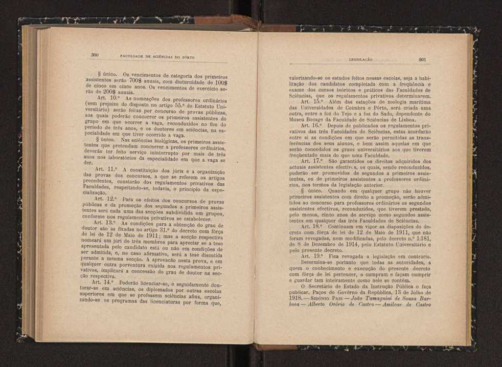 Anurio da Faculdade de Scincias da Universidade do Porto : (antiga Academia Politcnica). 1914/1915 - 1917/1918 / Ex. 2 150